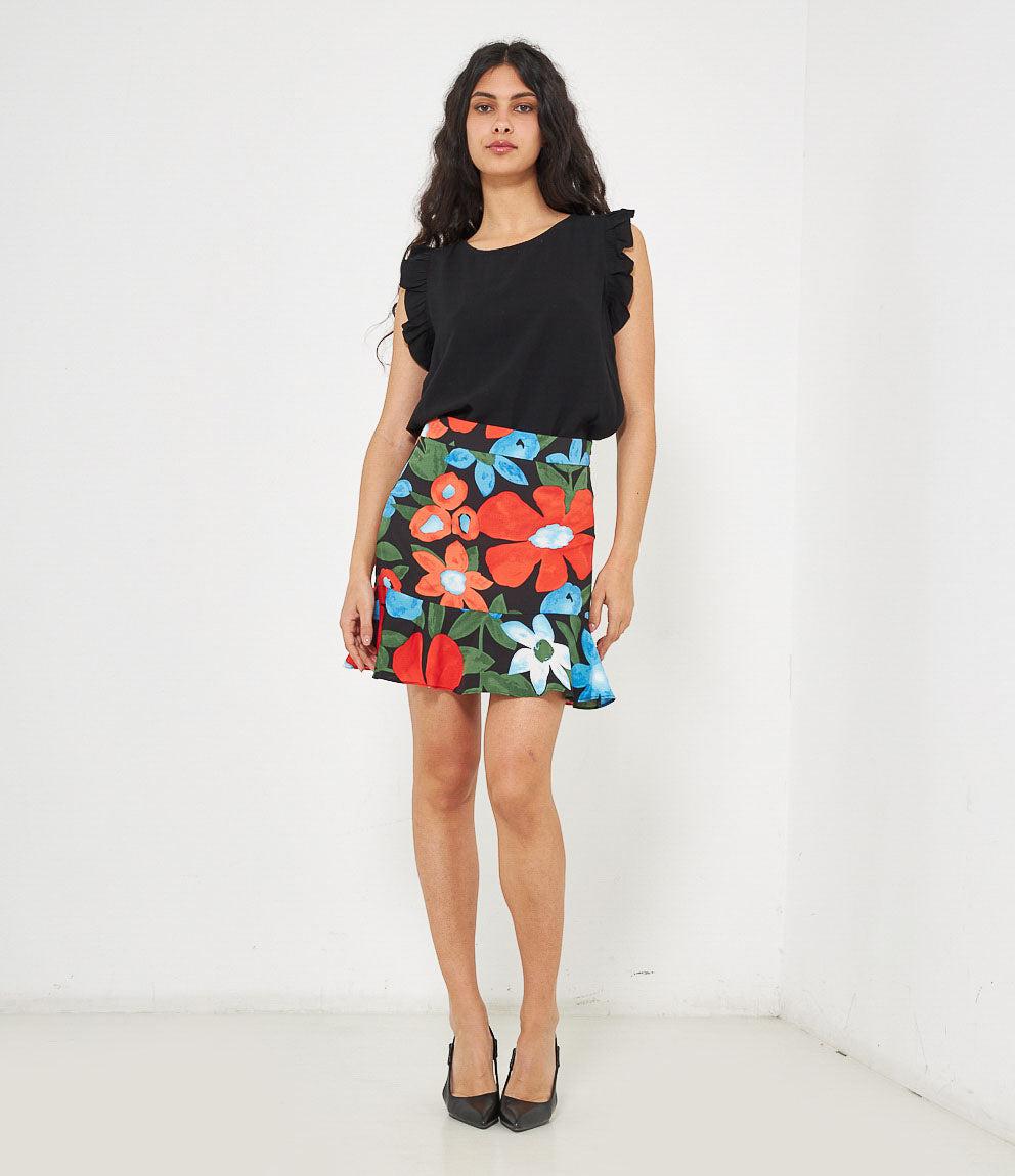 Flounce skirt