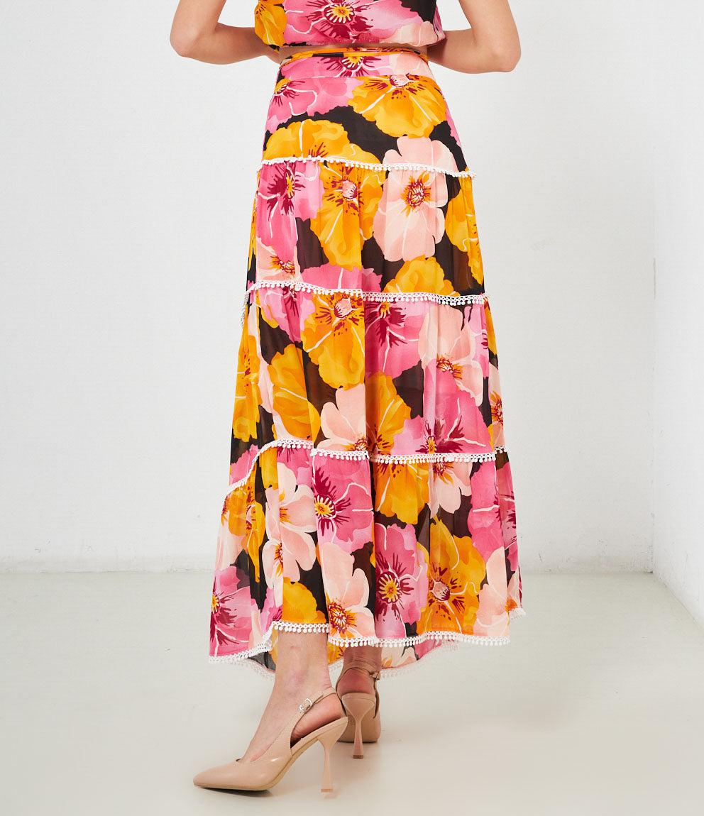 Gonna fantasia maxi