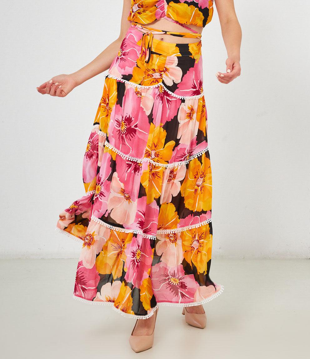 Gonna fantasia maxi