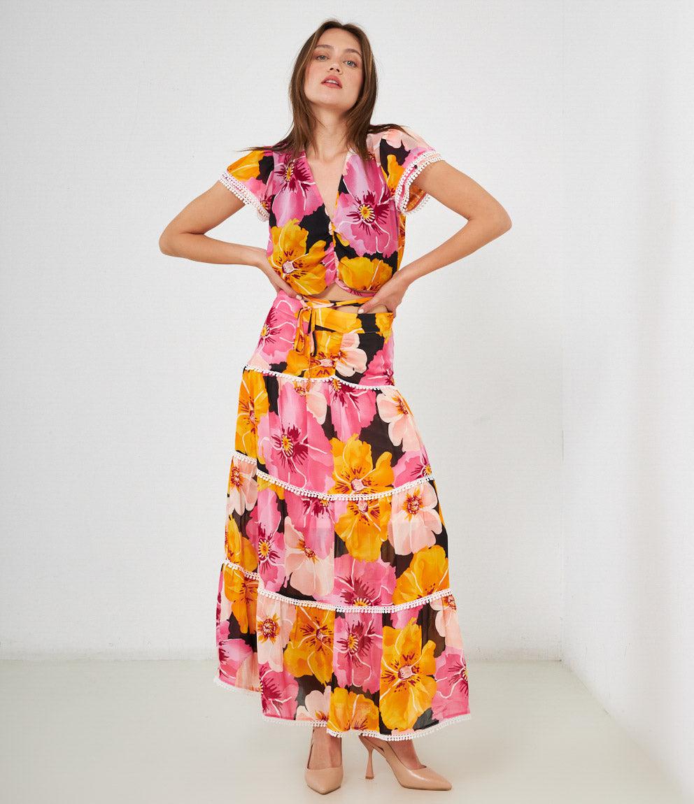 Gonna fantasia maxi